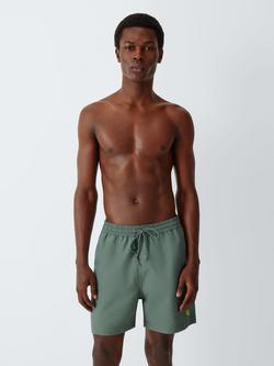 Carhartt WIP Chase Swim Shorts, Green Mid