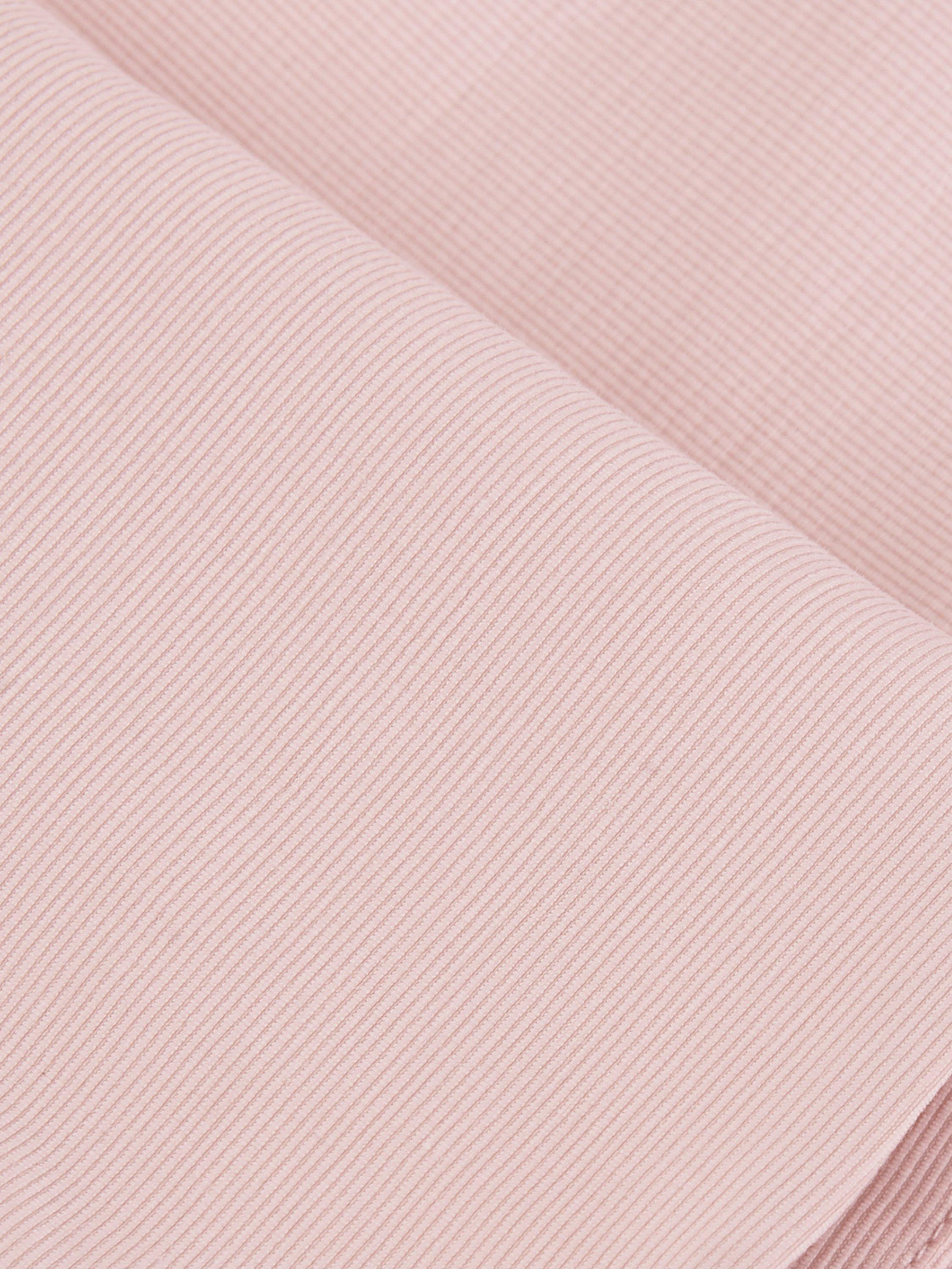 Product image 6 of 7, which shows Phase Eight Petite Elizabeth Collarless Jacket, Pale Pink, 10