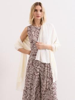 Phase Eight Occasion Scarf, Cream, Cream