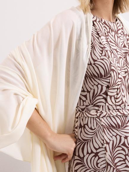 Phase Eight Occasion Scarf, Cream - view 2, Cream