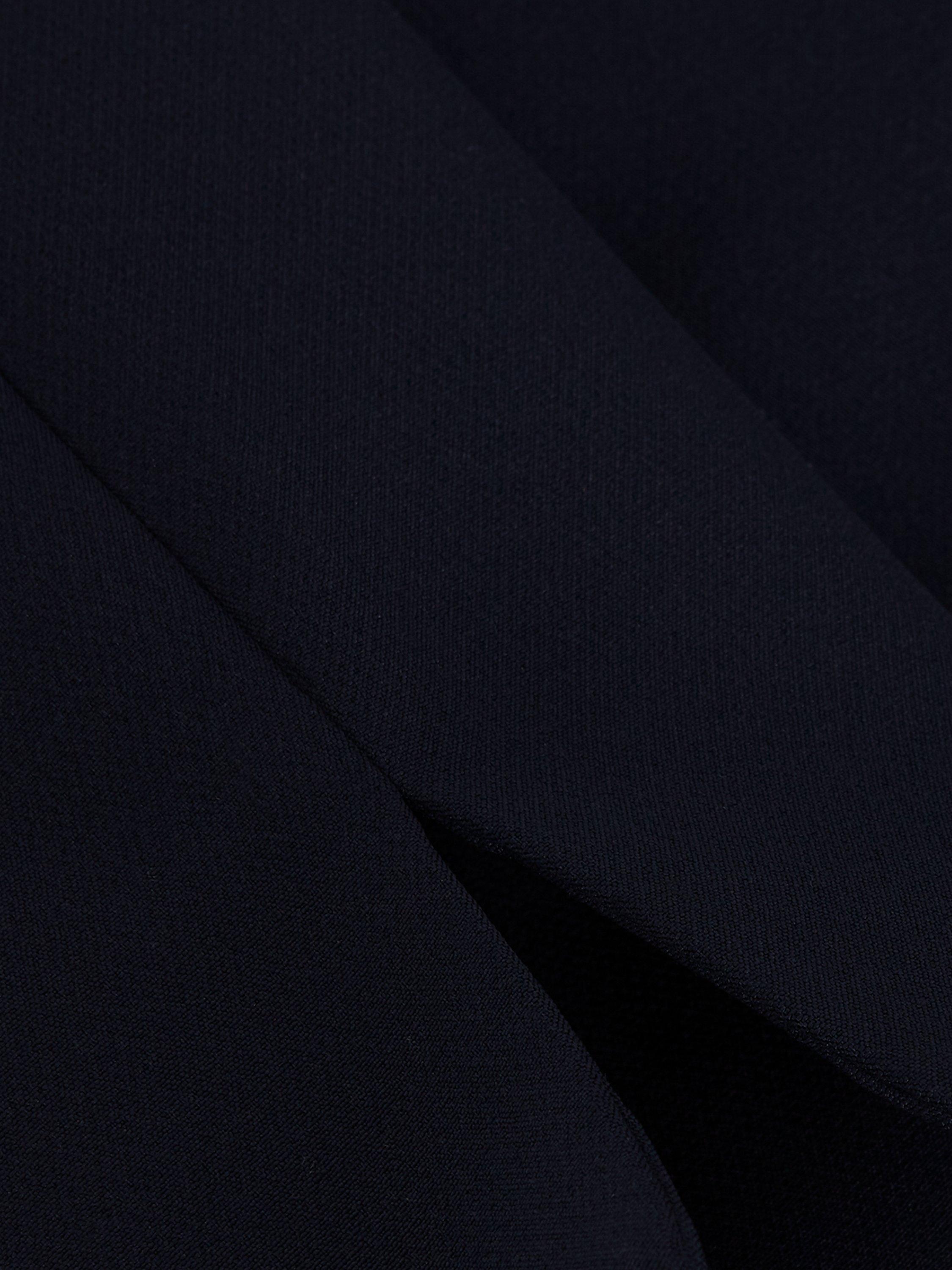 Product image 6 of 8, which shows Phase Eight Catherine Collarless Jacket, Navy, 6