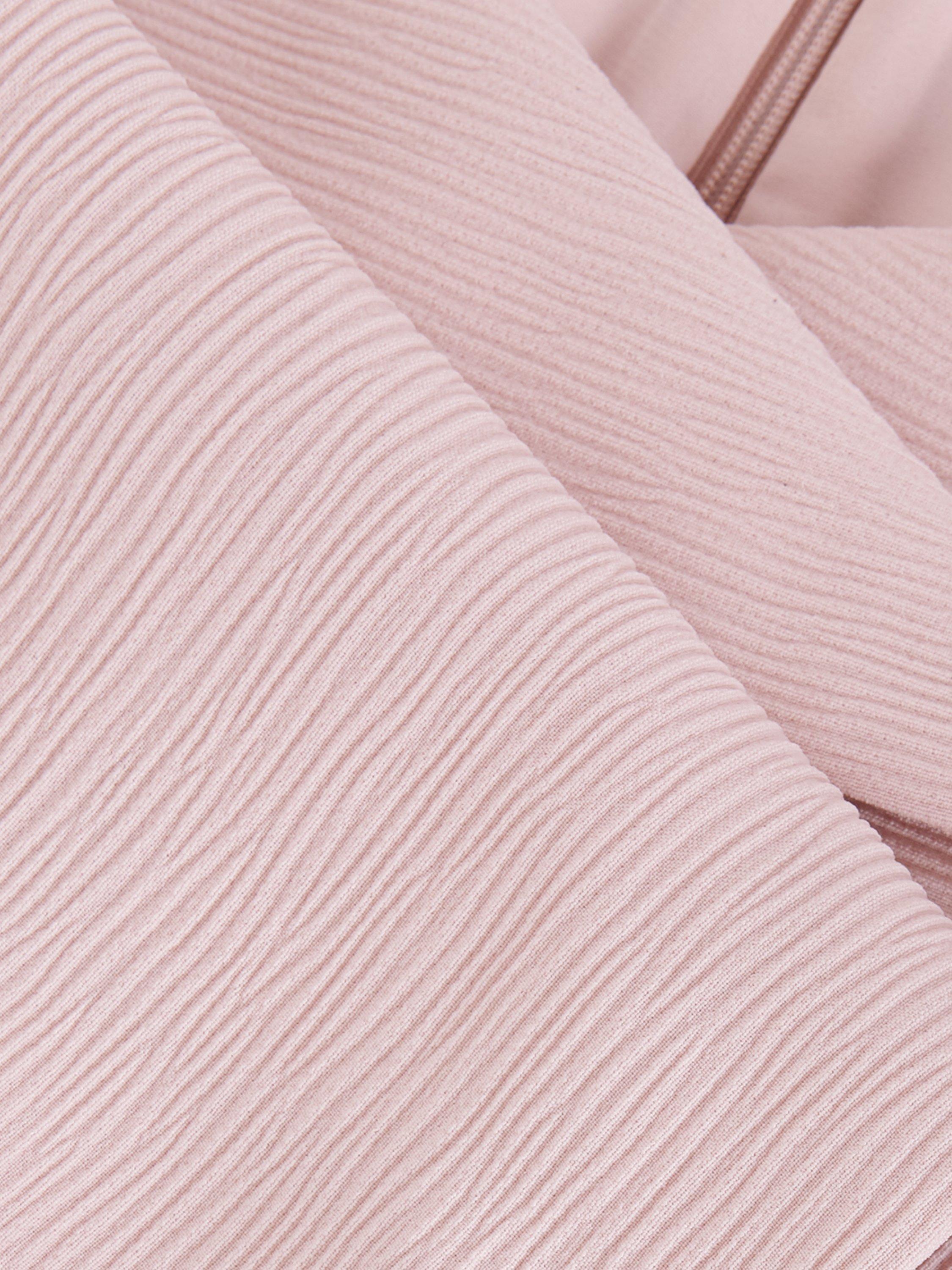 Product image 6 of 9, which shows Phase Eight Sienna Tuxedo Dress, Pale Pink, 10