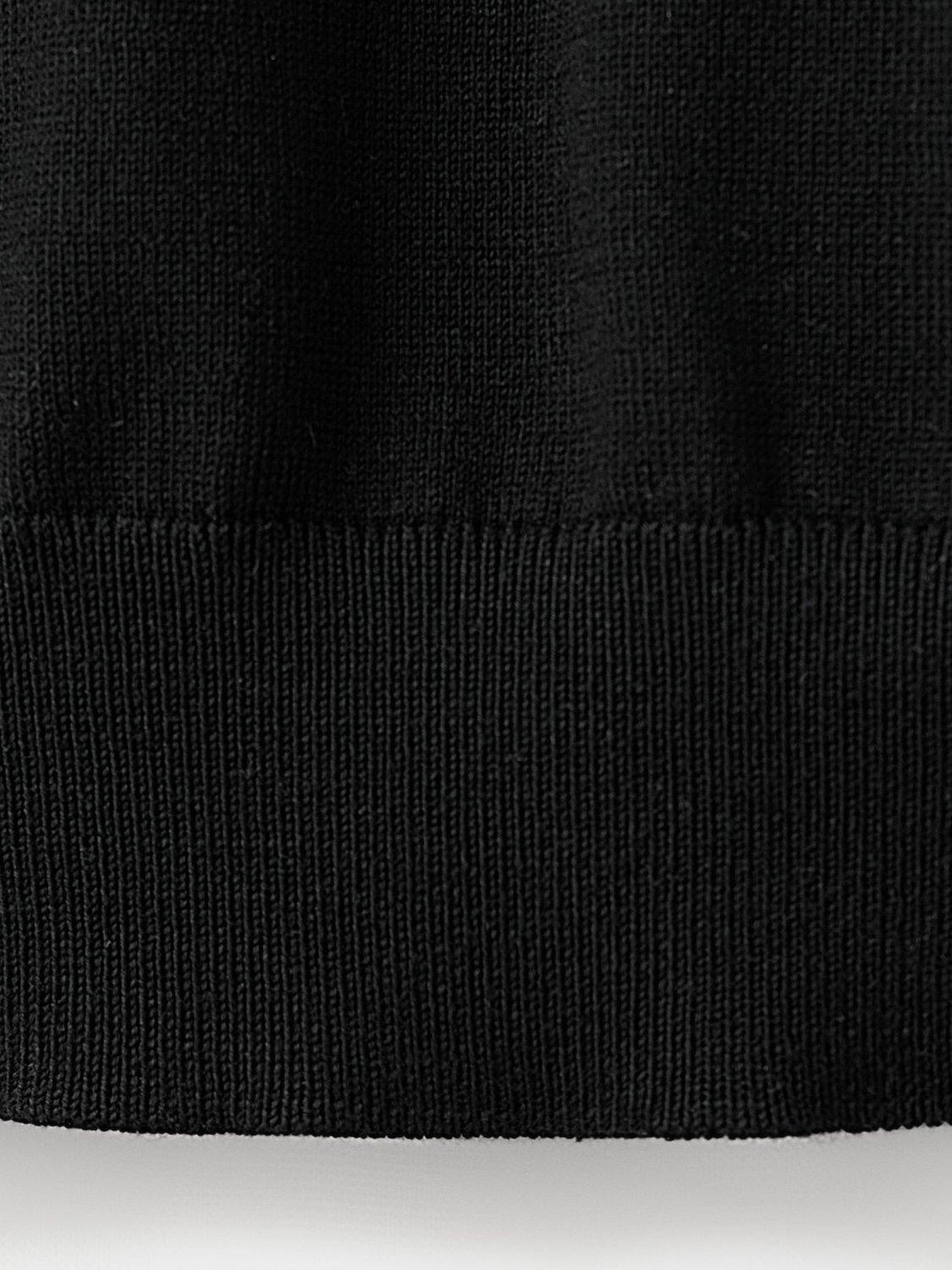 Product image 5 of 8, which shows Mango Arraona Cotton T-Shirt, Black, S