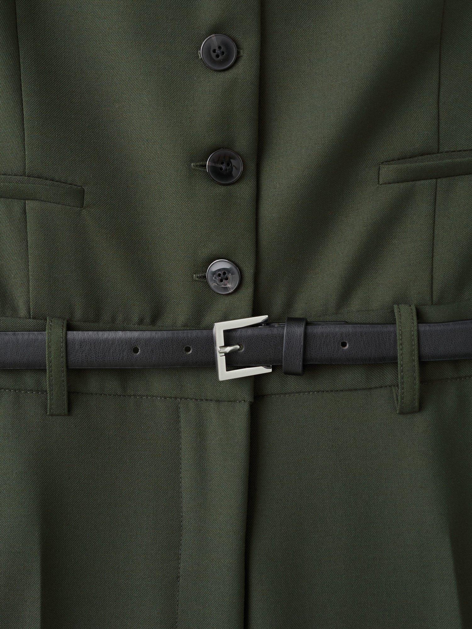 Product image 5 of 7, which shows Mango Eune Jumpsuit, Beige/Khaki, L