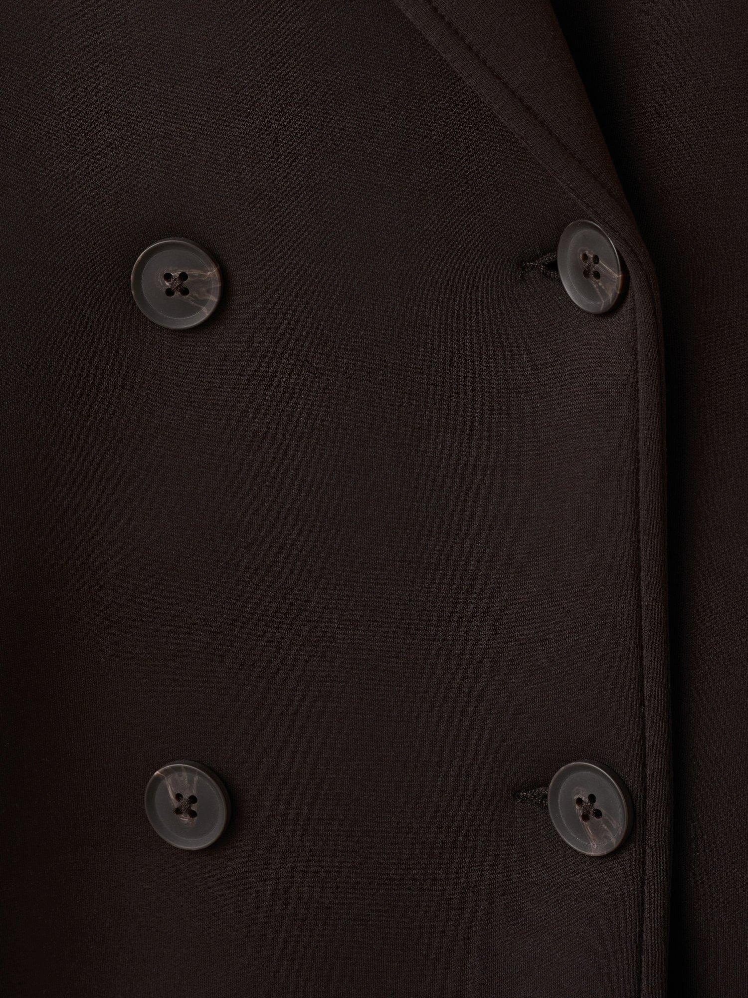 Product image 5 of 8, which shows Mango Nero Longline Coat, Brown, M
