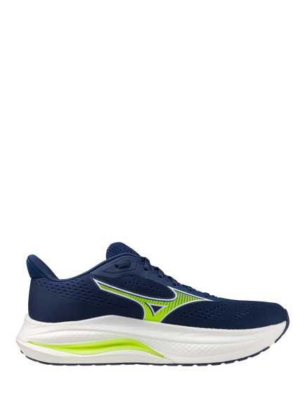 Mizuno Men's Wave Inspire 22 Running Shoes, Estate Blue - view 2, Estate Blue