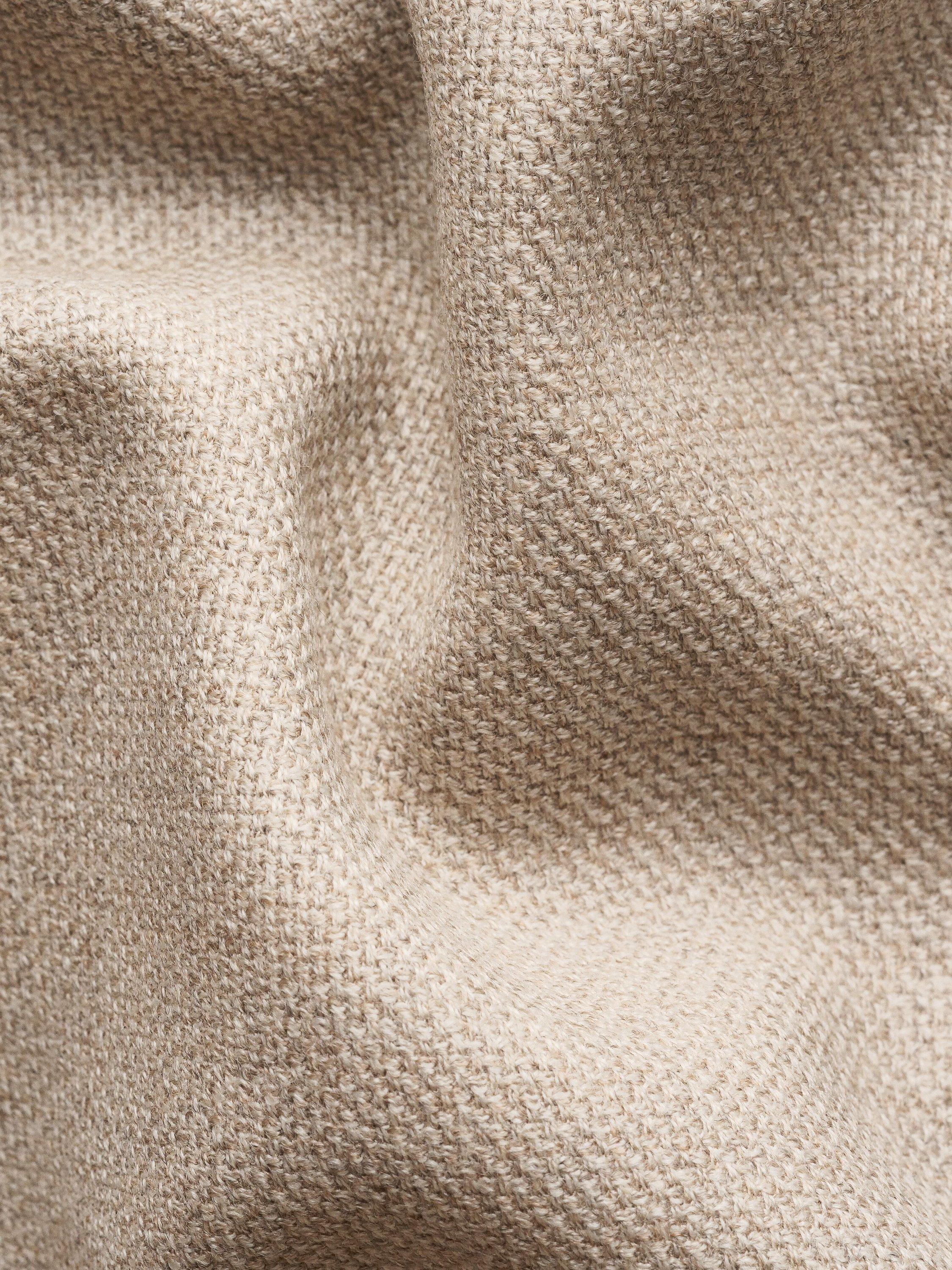 Product image 7 of 7, which shows Eton Wool with Cashmere Overshirt, Beige, S