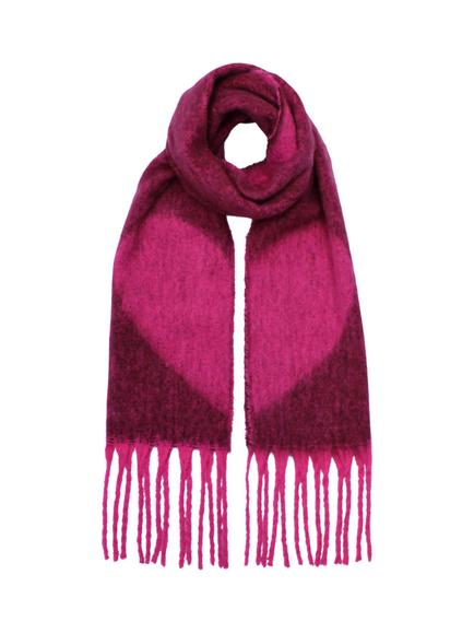 Yumi Fluffy Scarf, Pink - view 2, Pink