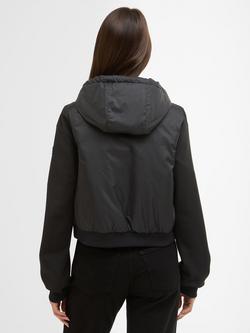 Barbour International Equinox Quilted Sweatshirt, Black - view 2, Black