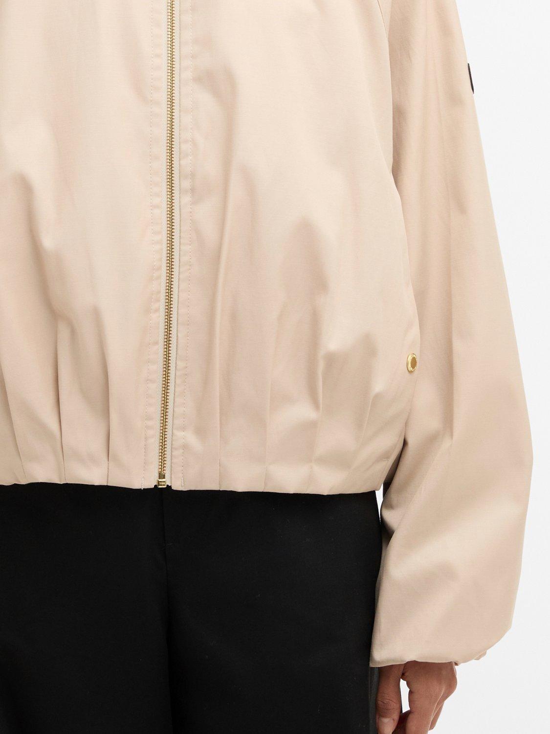 Product image 6 of 7, which shows Barbour International Ozara Barn Jacket, Beige, 8