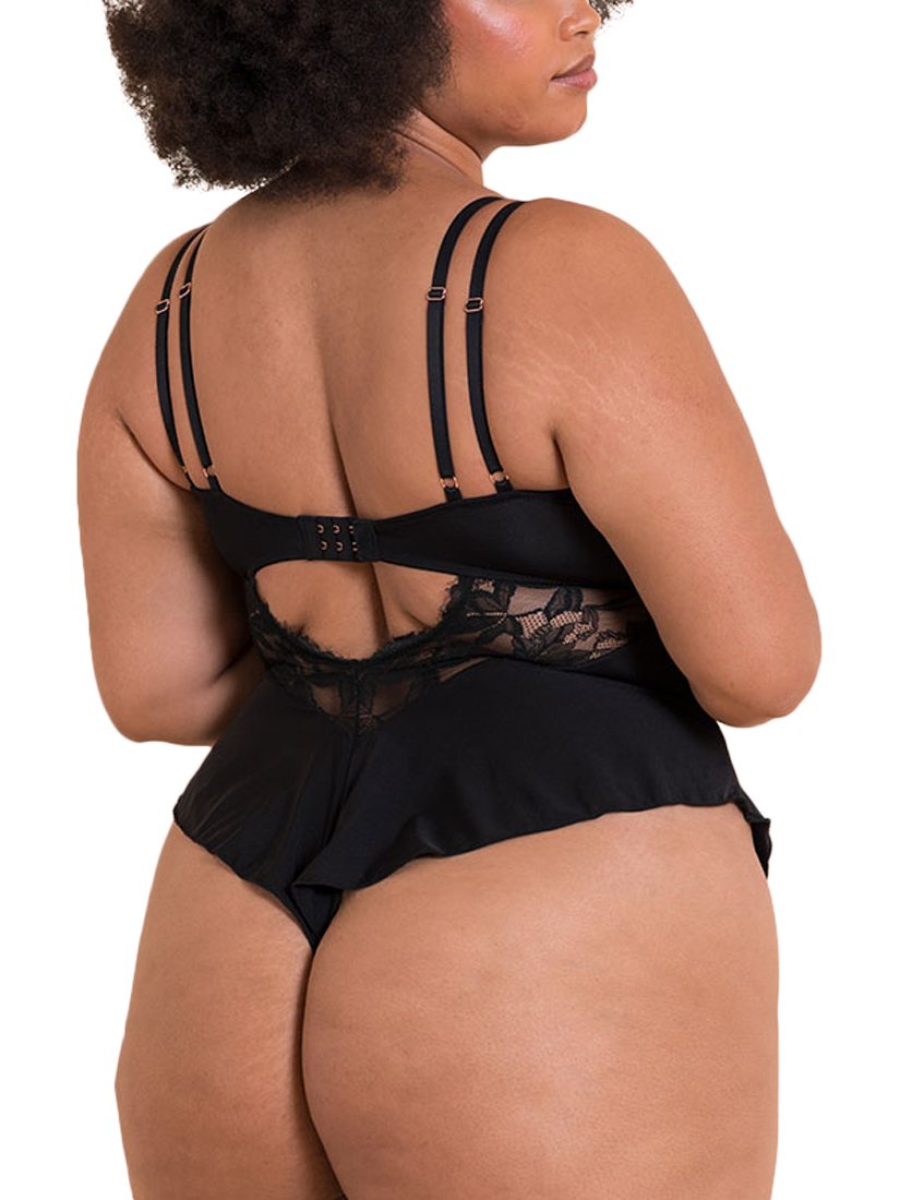 Product image 5 of 6, which shows Curvy Kate Embrace Teddy, Black, S