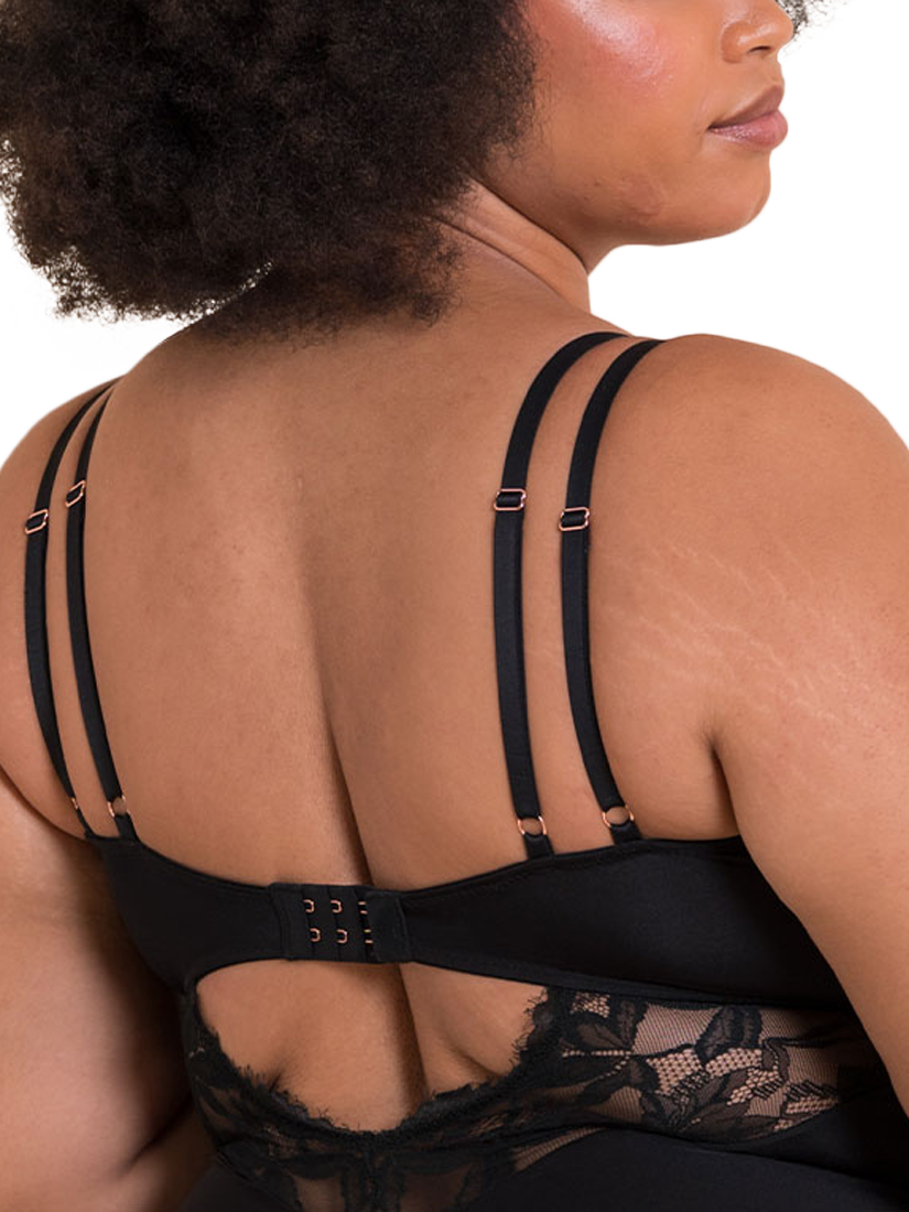 Product image 6 of 6, which shows Curvy Kate Embrace Teddy, Black, S