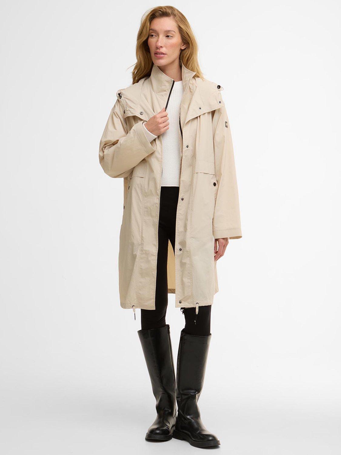 Product image 1 of 7, which shows Barbour International Atlantis Showerproof Jacket, Beige, 8