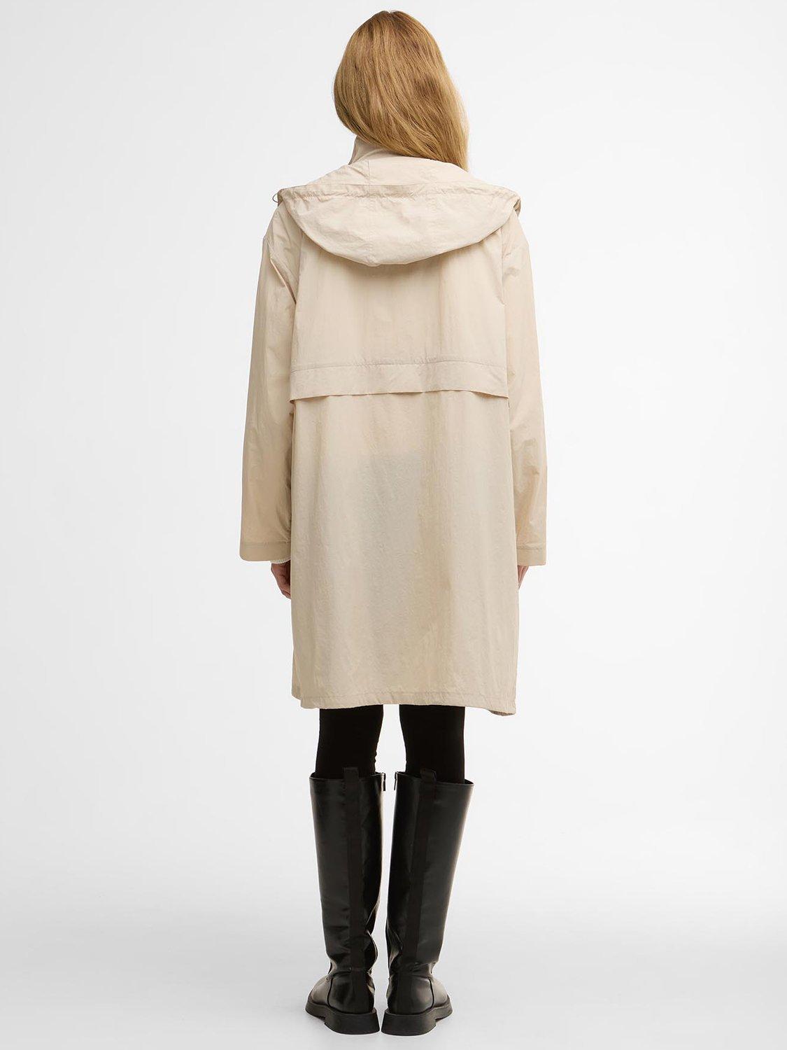 Product image 2 of 7, which shows Barbour International Atlantis Showerproof Jacket, Beige, 8