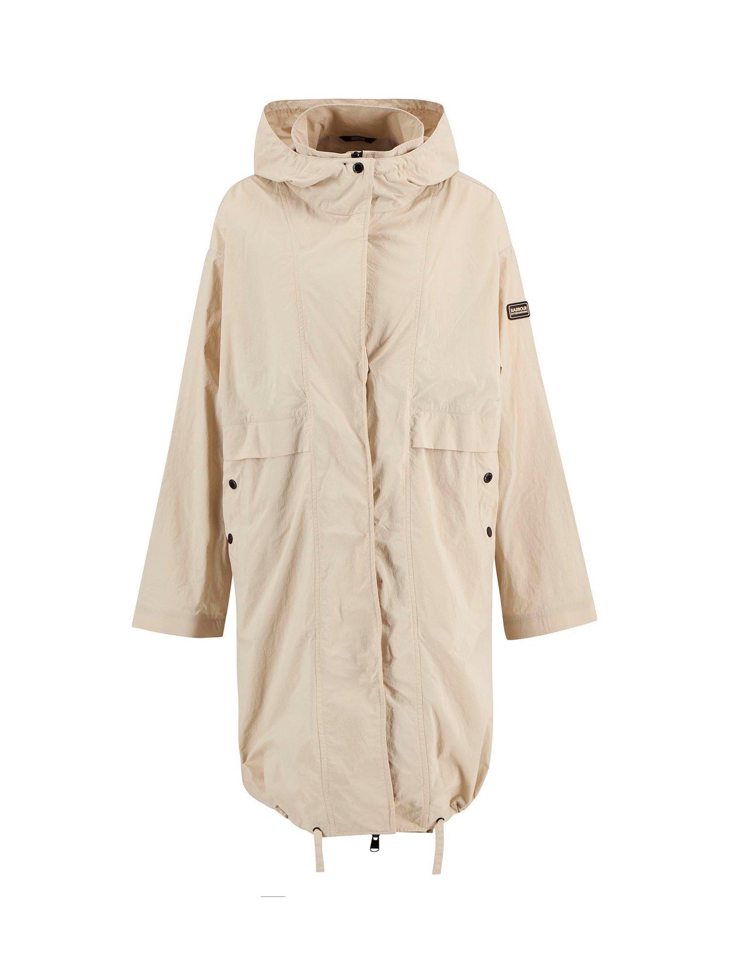 Product image 4 of 7, which shows Barbour International Atlantis Showerproof Jacket, Beige, 8