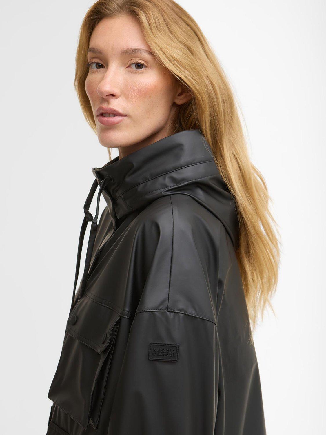 Product image 6 of 8, which shows Barbour International Tika Showerproof Jacket, Black, 8