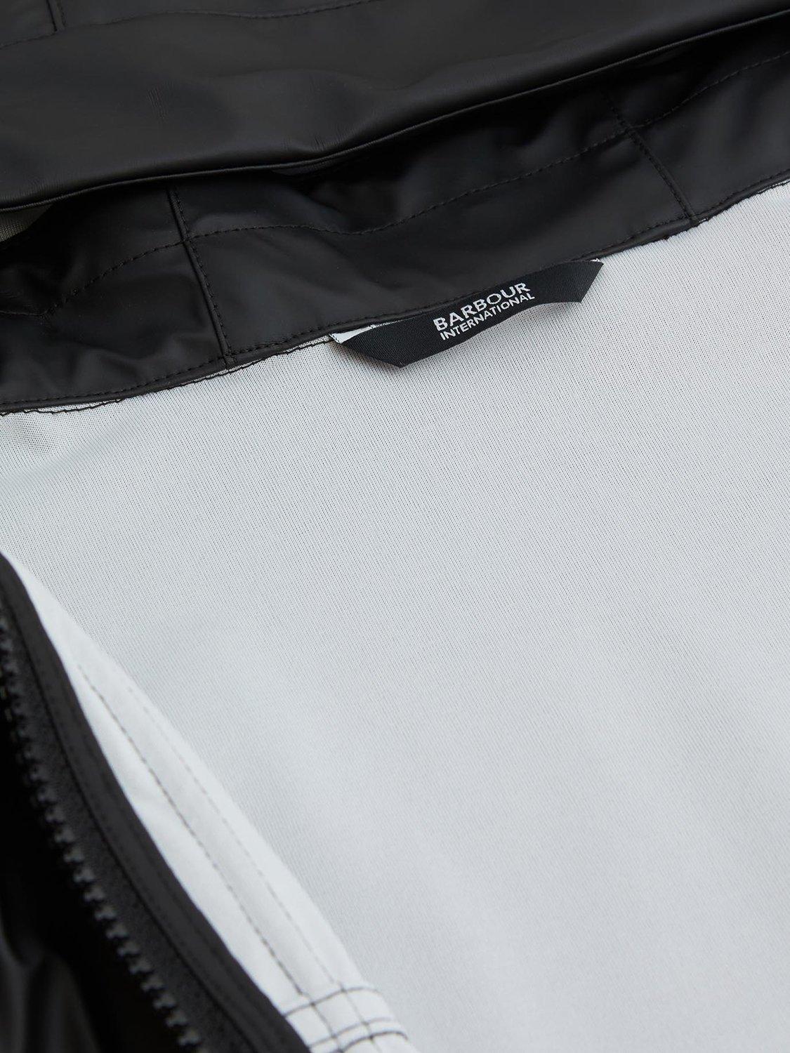 Product image 8 of 8, which shows Barbour International Tika Showerproof Jacket, Black, 8