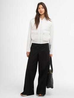Barbour International Emerson Quilted Sweatshirt, White, White