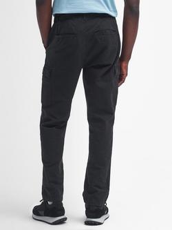 Barbour Ripstop Cargo Trousers, Black - view 2, Black
