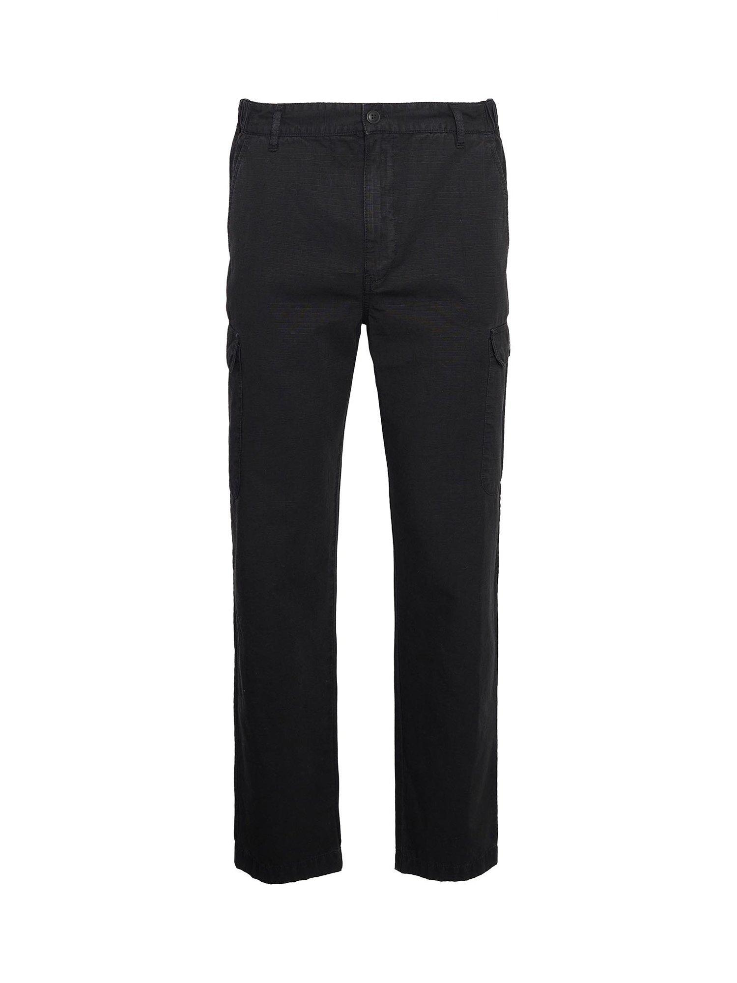 Product image 5 of 5, which shows Barbour Ripstop Cargo Trousers, Black, M