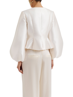 Malina Vendela Blouse - view 2, Ivory