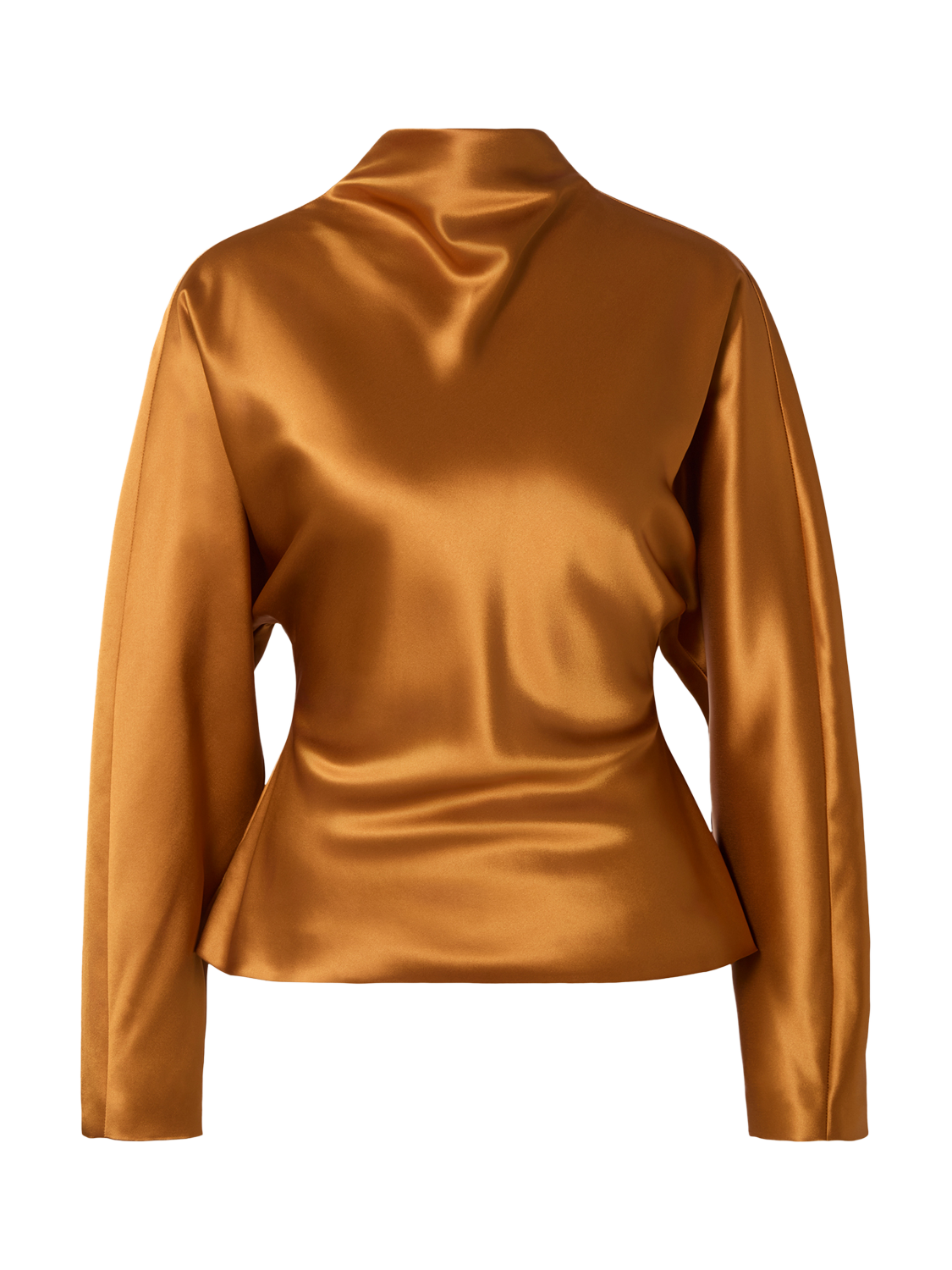 Product image 5 of 5, which shows Malina Zora Satin Bouse, Amber, 8