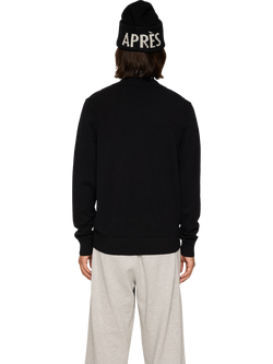 J.Lindeberg Edgar Wool Blend Polo Jumper - view 2, Black