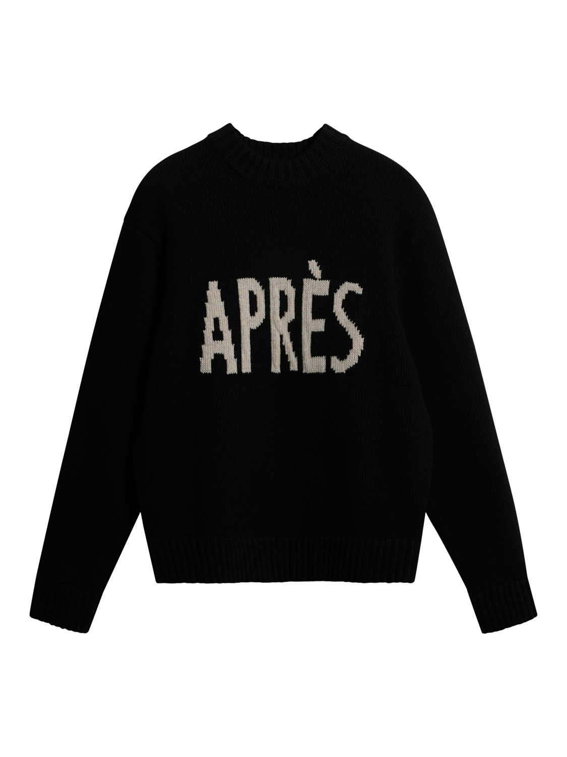 Product image 5 of 5, which shows J.Lindeberg Fabian Wool Apres Jumper, Black, XXL