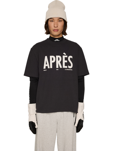 J.Lindeberg Hale Cotton Regular Fit Short Sleeve Logo T-Shirt, Black