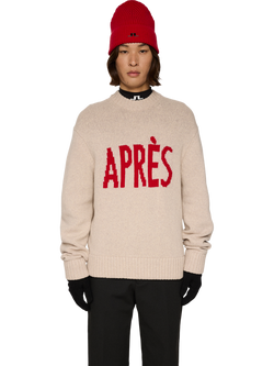 J.Lindeberg Fabian Wool Apres Jumper, Moonbeam