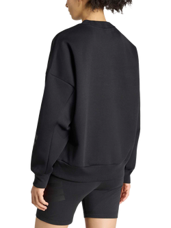 adidas Women's Mercedes AMG Petronas Formula 1 Team Night Sweat Top, Black - view 2, Black