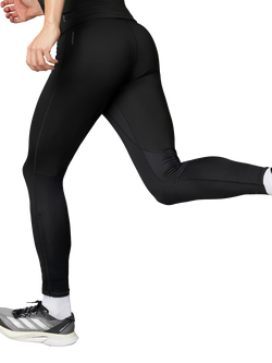 adidas Adizero Essentials Running Trousers, Black - view 2, Black