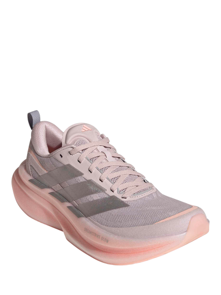 adidas Women's Supernova Glide Running Shoes, Violet - view 2, Violet