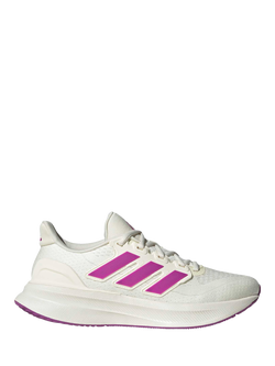 adidas Women's Ultrarun 5 Running Shoes, White, White/Purple Burst