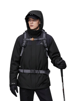 Bosideng 3 in 1 All Weather Plus Down Jacket, Black, Black