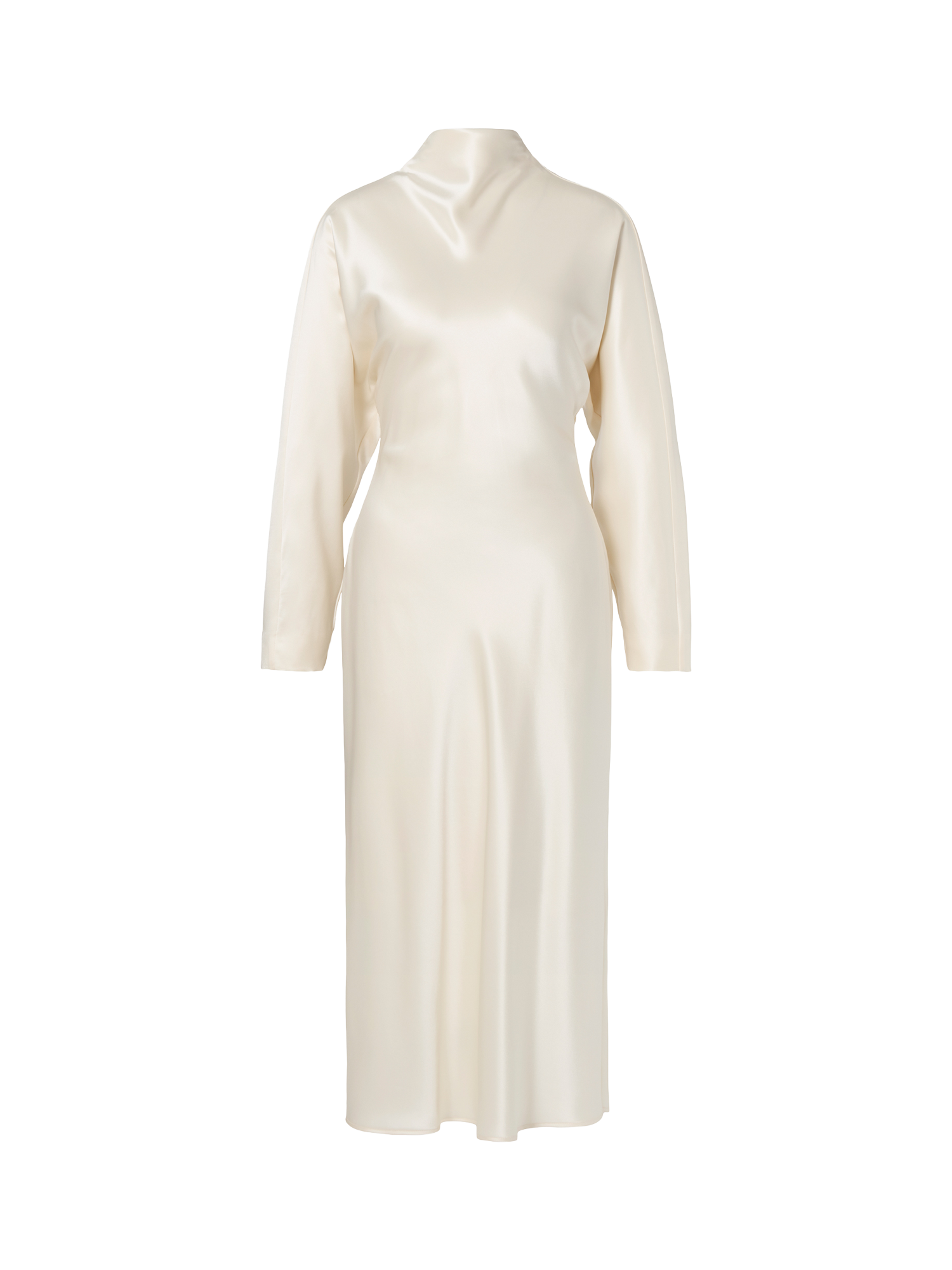 Product image 5 of 5, which shows Malina Zora Midi Dress, Vanilla, 8