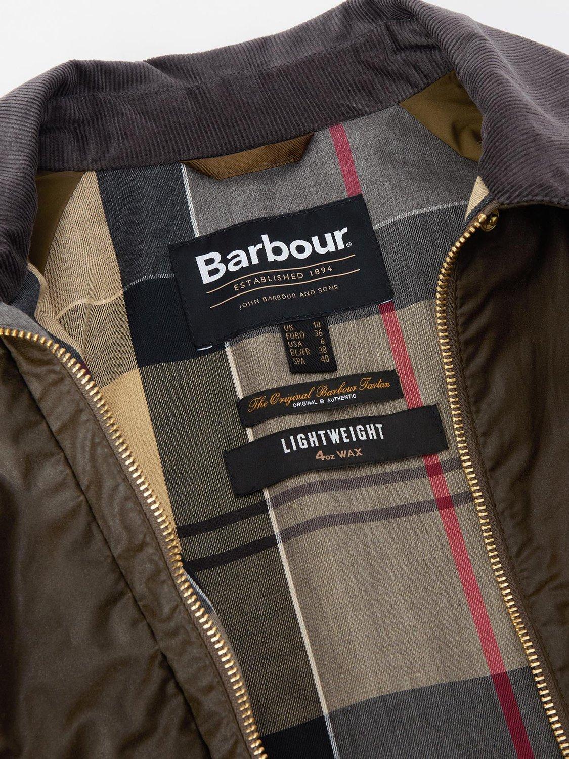 Product image 7 of 7, which shows Barbour Argill Wax Jacket, Dark Green, 8