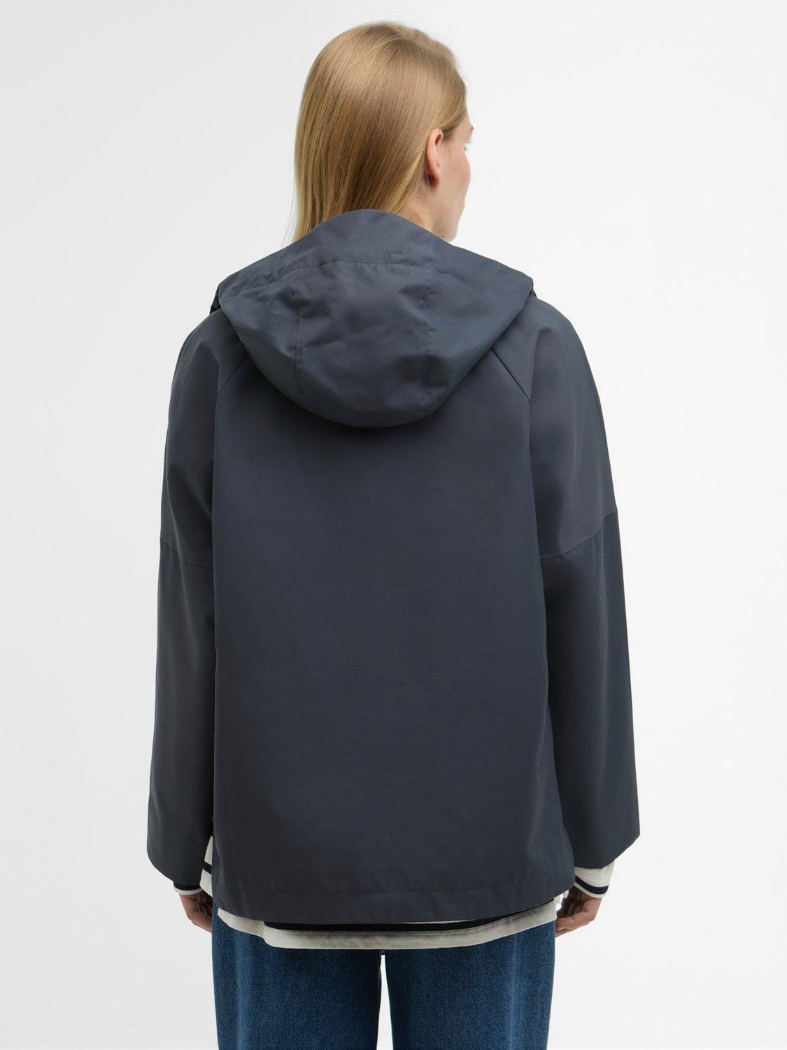 Product image 2 of 7, which shows Barbour Bedafell Showerproof Jacket, Navy, 8