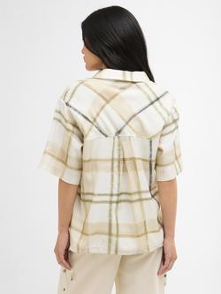 Barbour Gianna Check Shirt, Jasmine Paint Check - view 2, Jasmine Paint Check