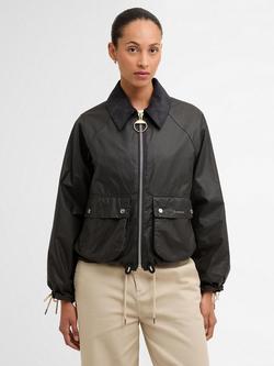 Barbour Marron Wax Jacket, Black, Black
