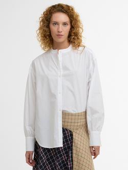 Barbour Edit Dalbury Long Sleeve Shirt, White, White