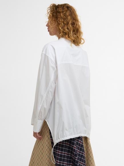 Barbour Edit Dalbury Long Sleeve Shirt, White - view 2, White