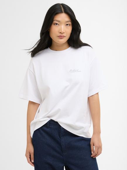 Barbour Kirby Graphic T-Shirt, White/Multi, White/Multi