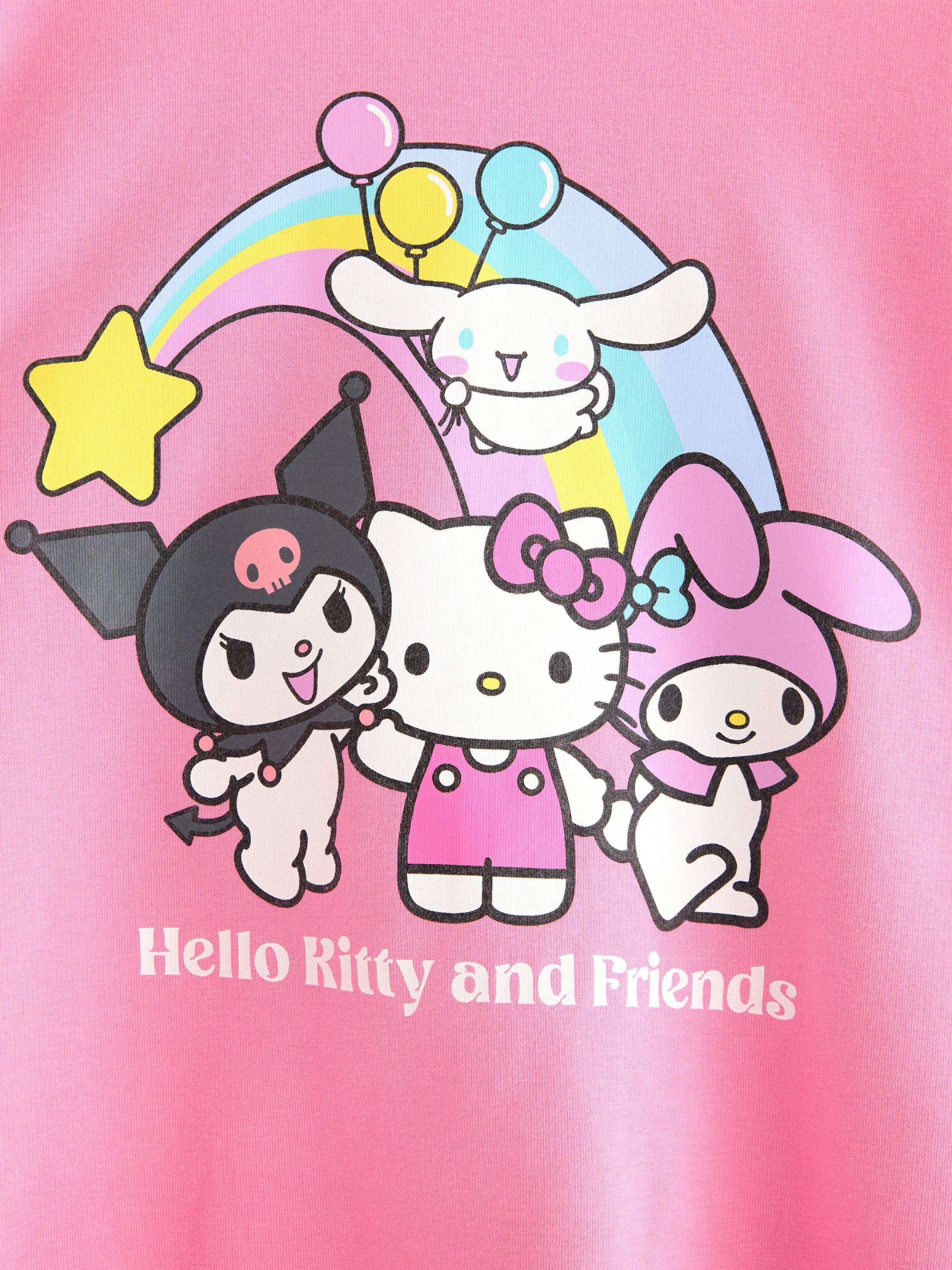 Product image 3 of 3, which shows Lindex Baby's Hello Kitty And Friends Crew Neck Jumper , Pink, 2 years|3 years