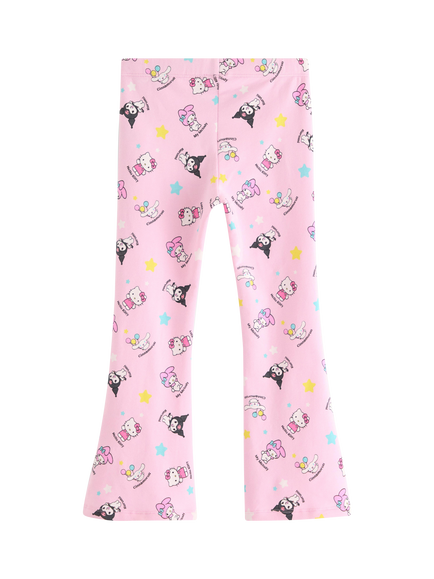 Lindex Hello Kitty And Friends Brushed Leggings - view 2, Light Pink