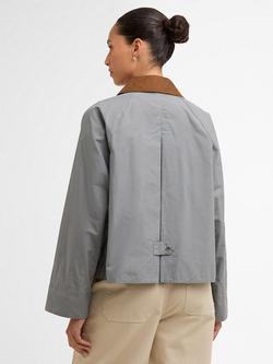 Barbour Catlin Barn Jacket, Grey/Brown - view 2, Grey/Brown