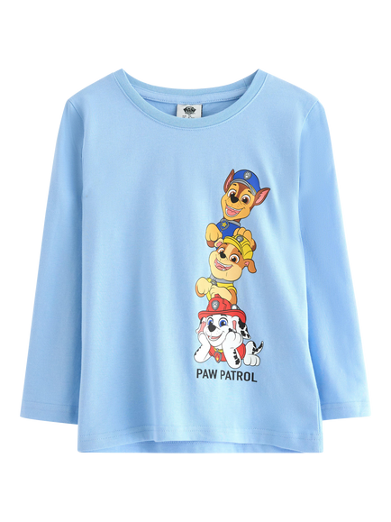 Lindex Kids' Paw Patrol Long Sleeve Top, Light Blue