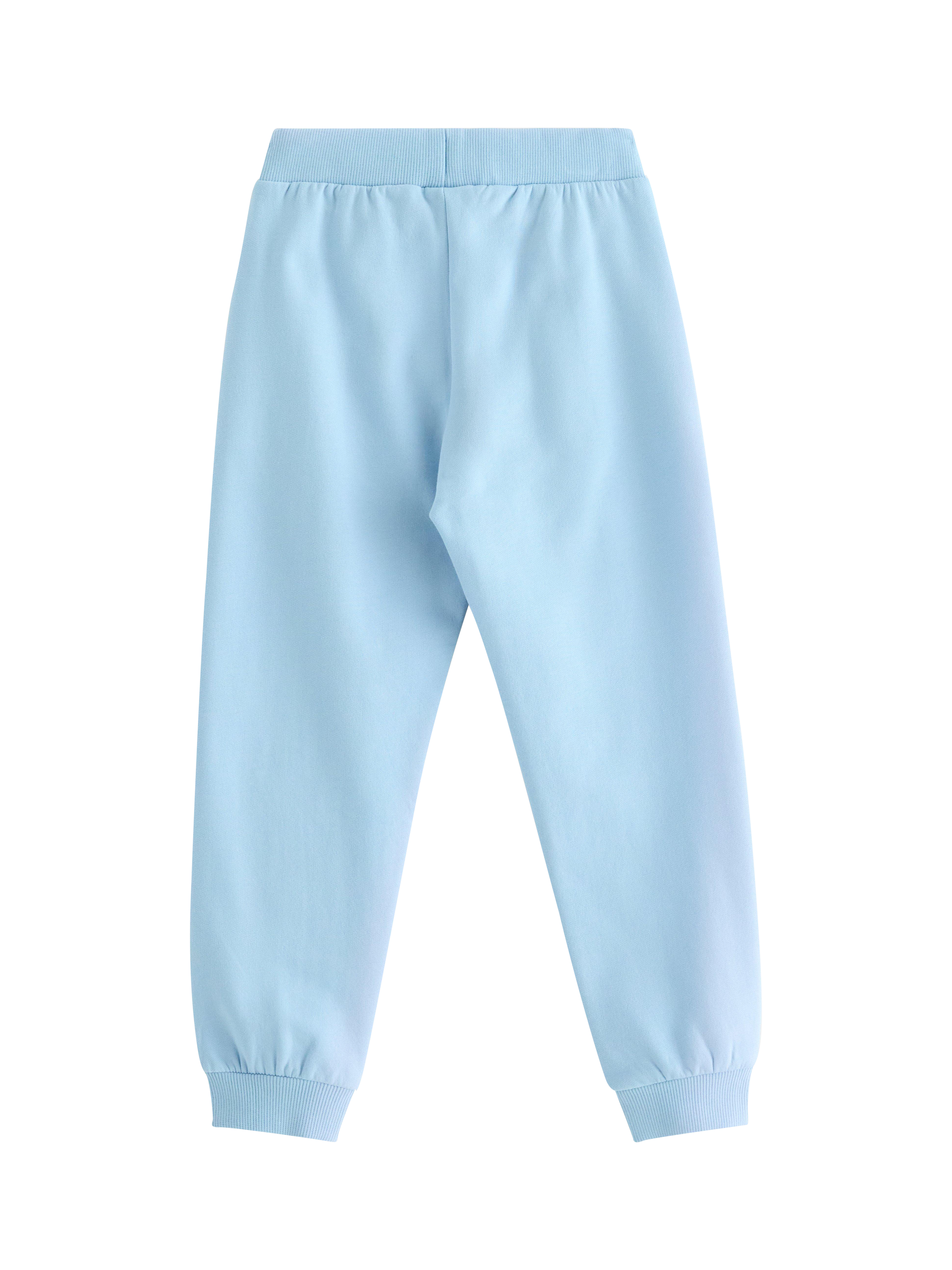 Product image 2 of 3, which shows Lindex Kids' Brushed Inside Paw Patrol Trousers, Light Blue, 2-3 yrs