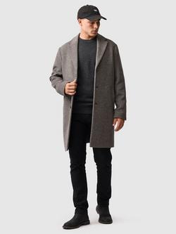 Rodd & Gunn Merino Wool York Bay Knit Crew Neck Jumper - view 2, Ash
