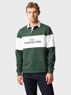 Rodd & Gunn Foresters Rugby Shirt, Forest, Forest